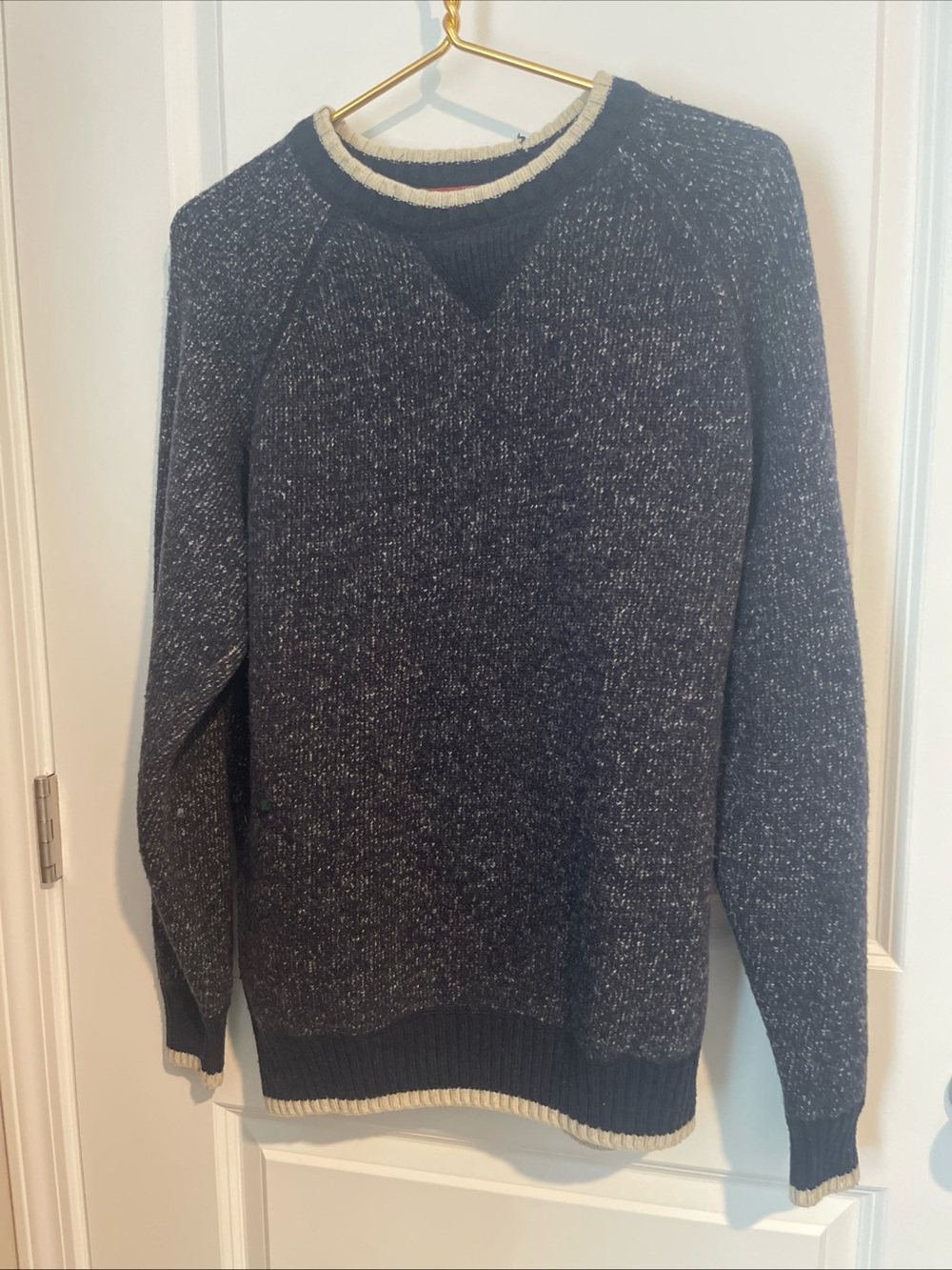 Cambridge Dry Goods Men’s L Lambswool Pullover Long sleeve Sweater 22P-P 27L